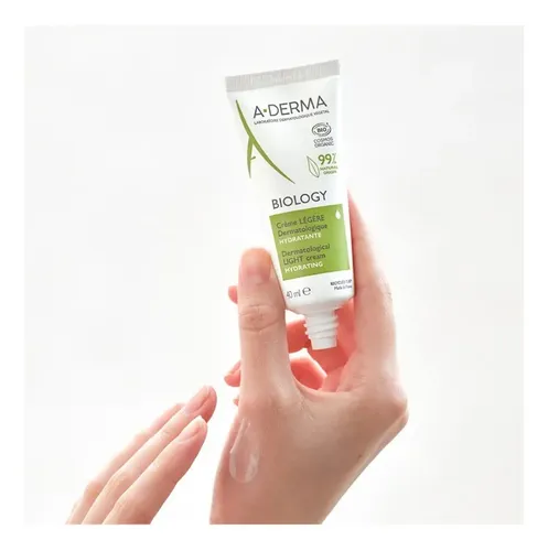 Crema Ligera Hidratante Aderma Biology X 40 Ml