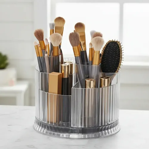 Organizador De Maquillaje Guarda Cosmeticos Tocador