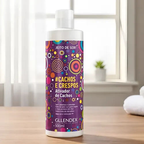 Gllendex Crema De Peinar Activador De Rulos Rizos X 500 Ml
