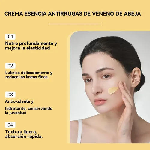 Crema Esencia Reafirmante Y Antiarrugas, 50 G, 1pcs