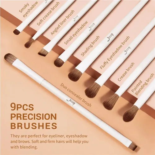 Juego De Brochas De Maquillaje Jessup, 14 Unidades;