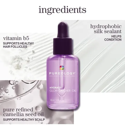 Aceite Para Cabello Pureology Hydrate Glow Catcher Anti-friz