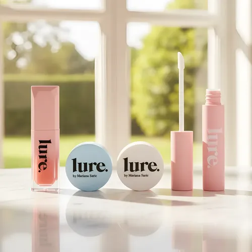 Kit Lip Bomb Lure Labios Nutridos Scrub Balsamo Lip Gloss