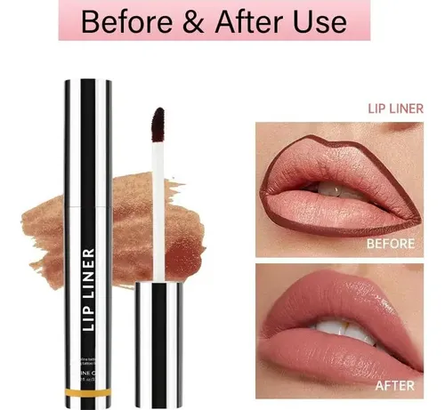 Lápiz De Labios Peel Off Fpizrtes 2 Pcs Larga Duración