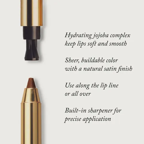 Delineador De Labios Merit Tono Capricorn Retractil, Cremoso