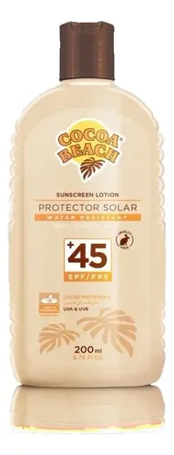 Protector Solar +45 Fps 200ml Cocoa Beach Piel Sensible