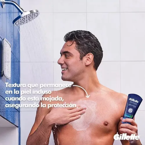 Crema De Afeitar Gillette Cara Y Cuerpo Con Aloe Vera 150 Ml
