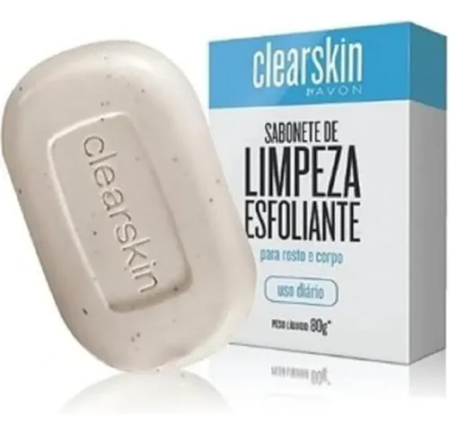 Jabón limpiador exfoliante Clearskin con ácido salicílico para pieles grasas