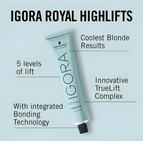Tintura Igora Royal Highlifts Schwarzkopf Permanente X 60gr