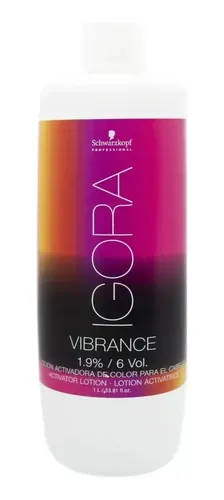 Revelador Crema Oxidante Cabello 6 Vol. Igora Vibrance 1l