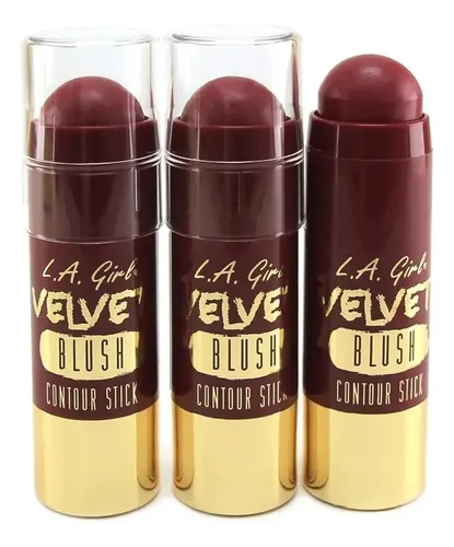 L.a Girl Velvet Contour Stick 5.8g Gcs593 Crushed Berry