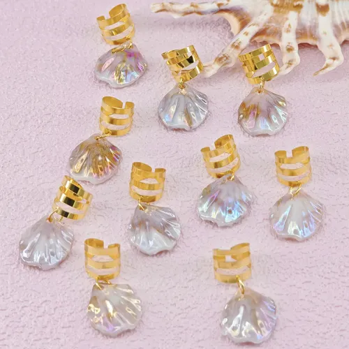 Kit De 10 Accesorios Para Cabello, Anillos Y Pinzas