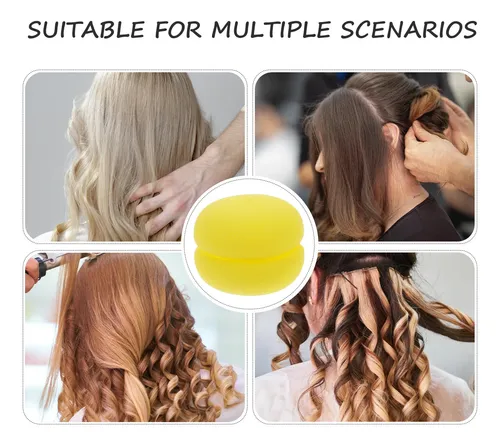 12 Rulos De Esponja Para Rizar El Cabello