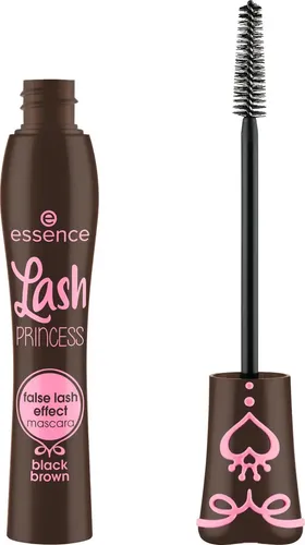 Mascara de Pestañas Marron Essence Lash Princess tono Black Brown