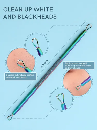 Extractor Nasal Blackhead Ii Remover Milia Nose Loop, 1 Unid
