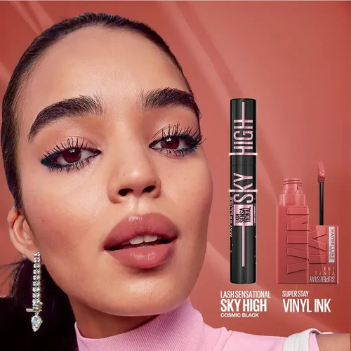 Set De Maquillaje Maybelline: Mascara Cosmic + Vinyl