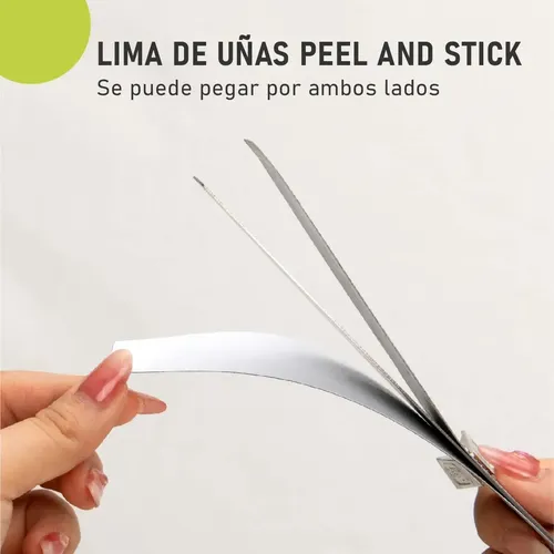 Limas De Uñas Reutilizable Para Manicure Cherimoya 12 Piezas