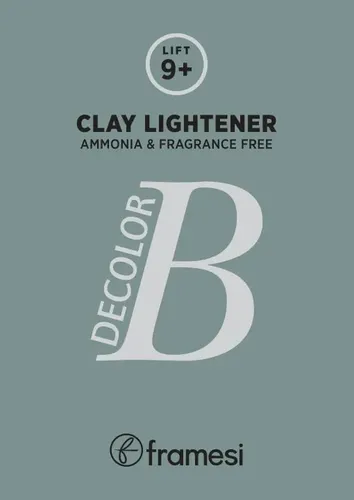 Polvo Decolorante Framesi Decolor B Clay Lightener X500g