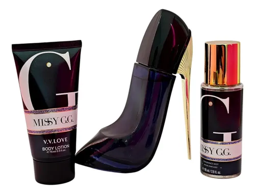 Set Perfumes Lotion Eau Parfum Fragance Estuche Missy G.g