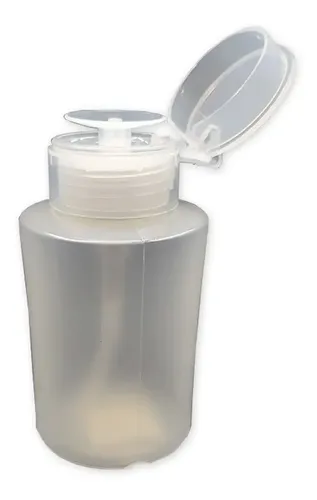 Frasco Plástico Dispenser Para Quitaesmalte 180ml F100