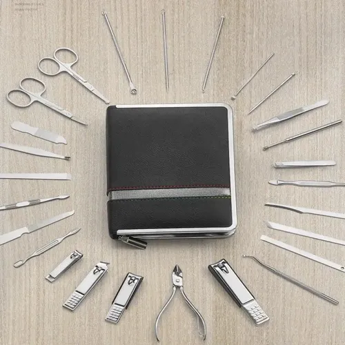 Estuche De Manicura, Cortaúñas, Alicates For Cutículas, Kit