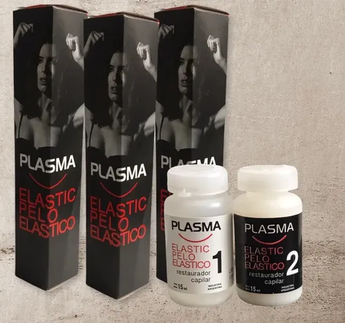 Ampollas Plasma Elastic Tratamiento Capilar X 6 Uni