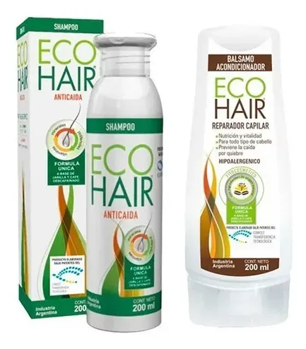 Eco Hair Shampoo Anticaida + Bálsamo Acondicionador