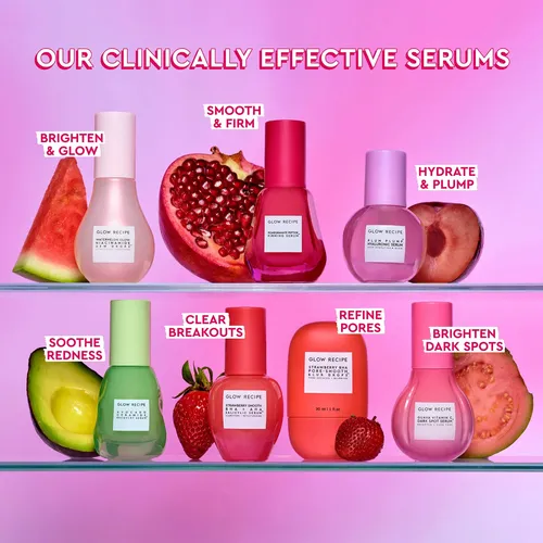 Sérum De Ácido Hialurónico Glow Recipe Plum Plump 30 Ml Todo Tipo De Piel Día/noche