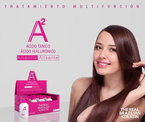 Ampollas Alisantes Real Brazilian X 9***microcentro+envios