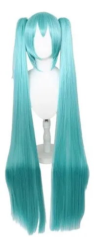 Peluca Cosplay Hatsune Miku Aqua Blue