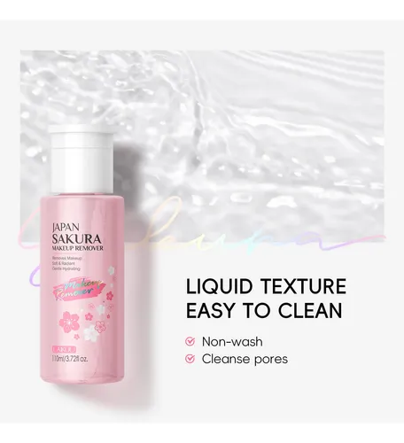 Agua Micelar Laikou Sakura – Remueve Maquillaje Y Suciedad