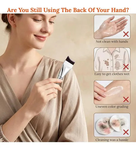 Juego De Espátulas Y Paleta De Maquillaje Nogeqi