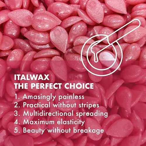 Perlas De Cera Dura Italwax 8032835172005 Piel Sensible