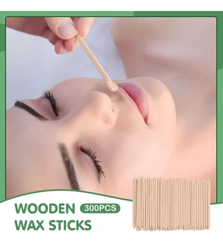 Palitos De Madera Para Depilación Cera Facial Y Corporal