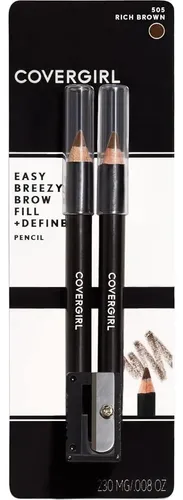 Lápiz Para Cejas Covergirl Easy Breezy Brow 2 Unidades