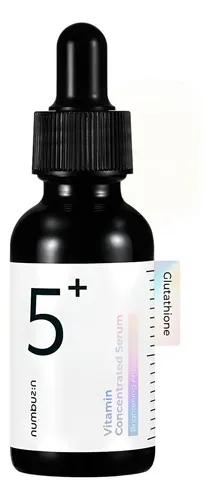Numbuzin No.5 Glutathione Vitamin C Concentrated Serum 30ml Momento De Aplicación Día/noche Tipo De Piel Todo Tipo De Piel