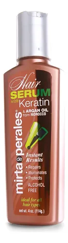 Sérum Capilar Mirta De Perales Con Queratina Y Aceite De Arg