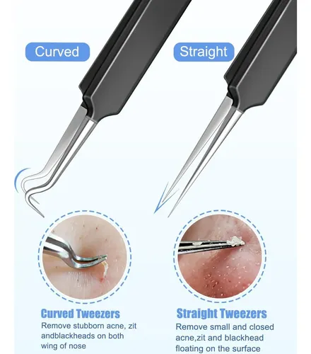 Conjunto De Pinzas Para Cejas Morgles 10 En 1 Cuidado Facial