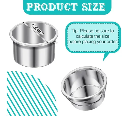 Bbto Portátil Cazo De Cera 14 Oz Repuesto Interior