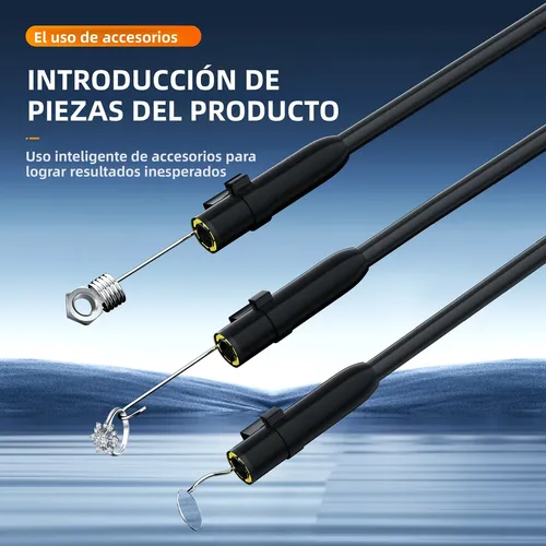 Cámara Endoscópica Industrial 1080p Con Cable 2m
