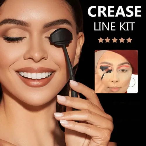 /kit Rápido Maquillaje Plantilla Sombra Ojos Molde Delineado