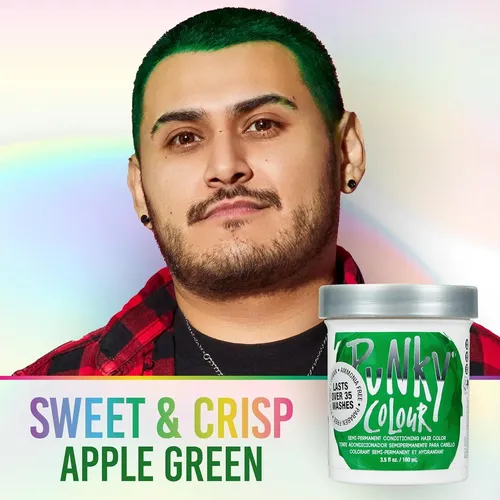 Coloración Punky Apple Green Semipermanente