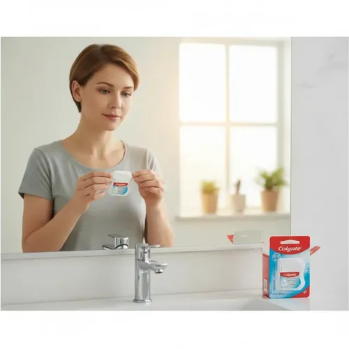 Hilo dental Colgate Hilo Dental Encerado 50 m 2 u