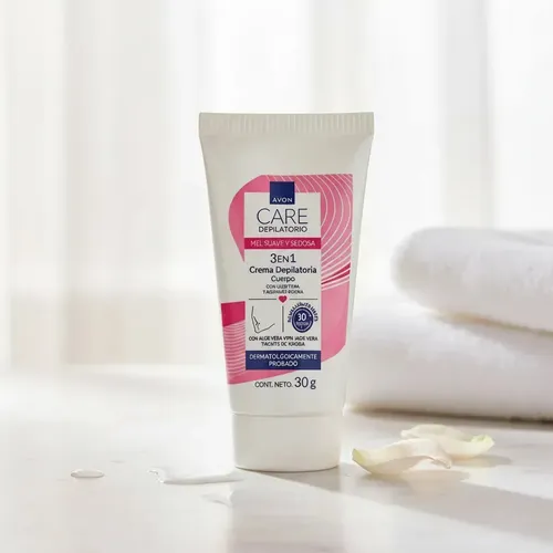 Crema Depilatoria Para Rostro Con Aceite Jojoba Avon Works