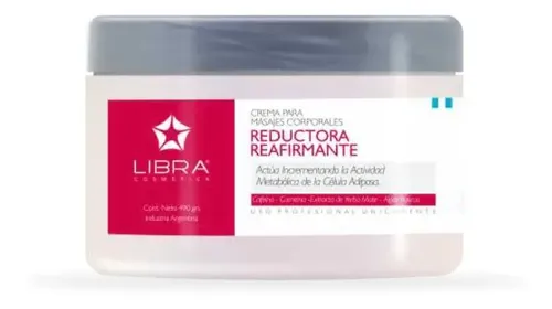 Libra Crema Masajes Reductora Reafirmante 500g X2