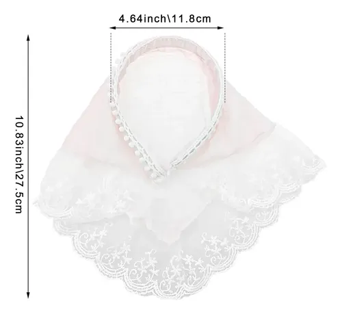 Bandana Para Pelo Mujer 2 Pack Encaje Antideslizante