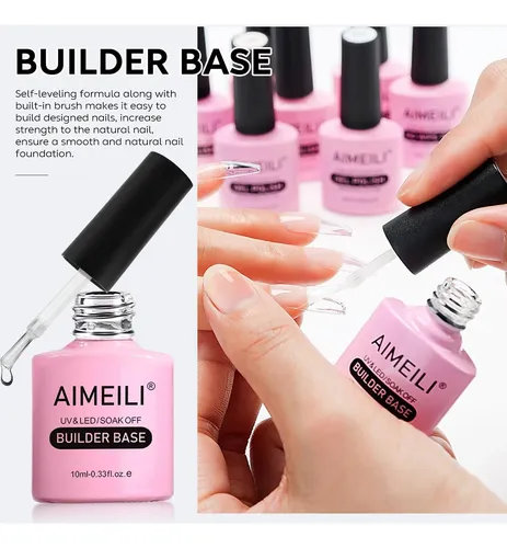 Gel De Uñas Aimeili Base De Construcción/set6-36 6x10ml