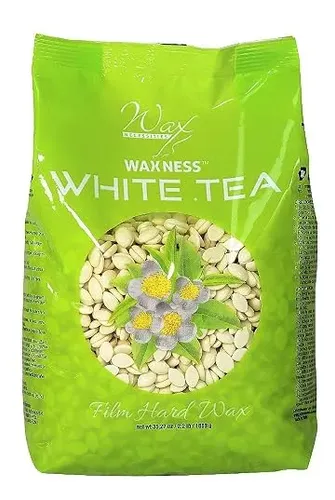 Cera Dura Waxness Film White Tea Cream 1kg Para Depilacion