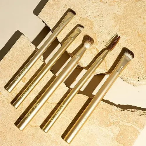 Set De Brochas De Maquillaje Ecotools Precious Metals Bright