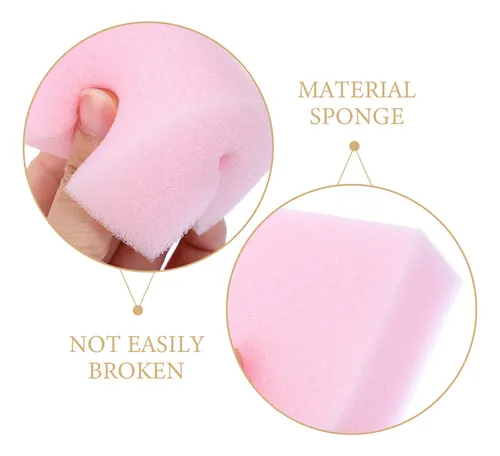 24 Piezas De Esponjas Para Limpiar El Cabello, Esponja De Li